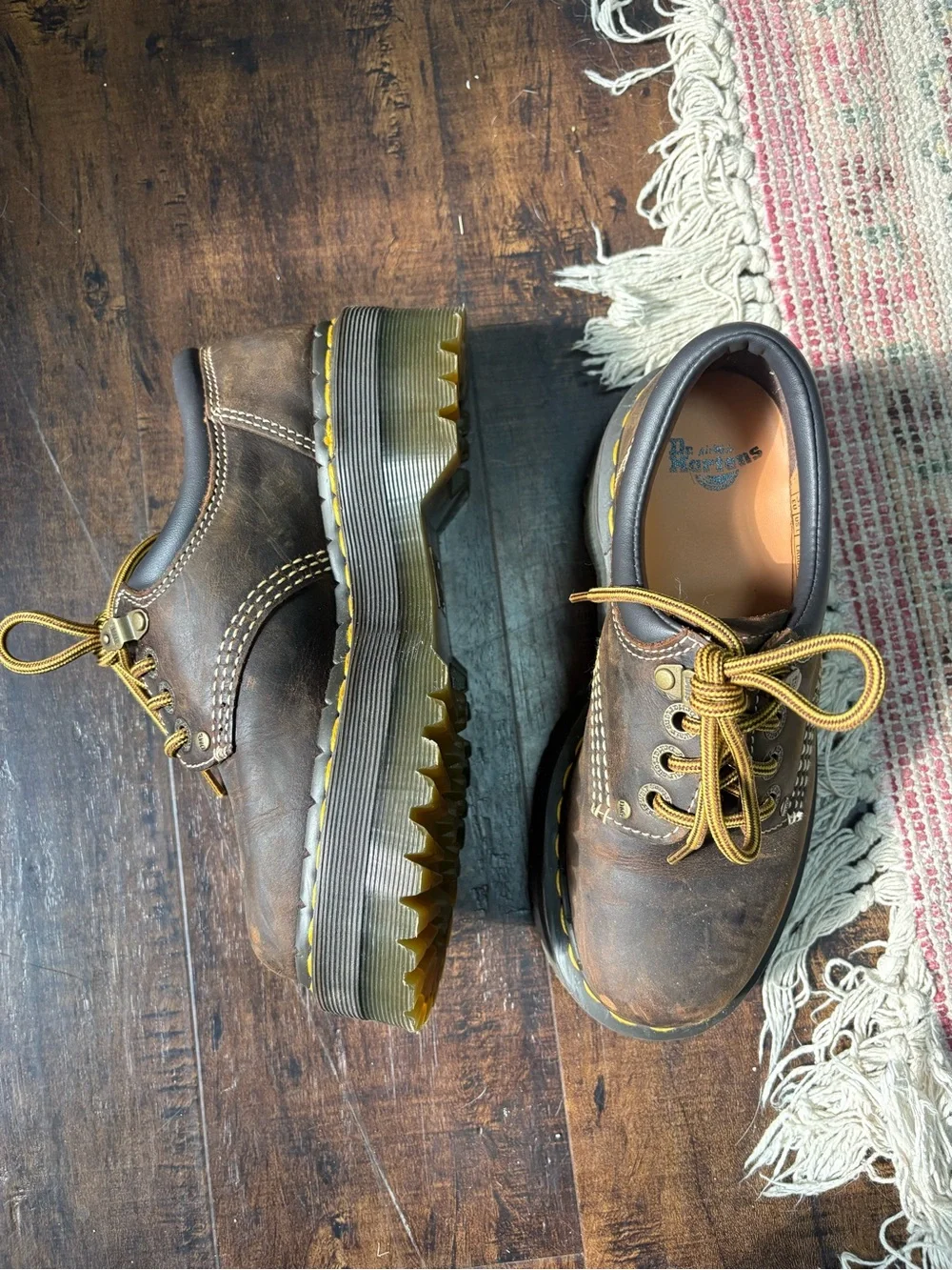 Dr. Martens Brown 8053 crazy horse
